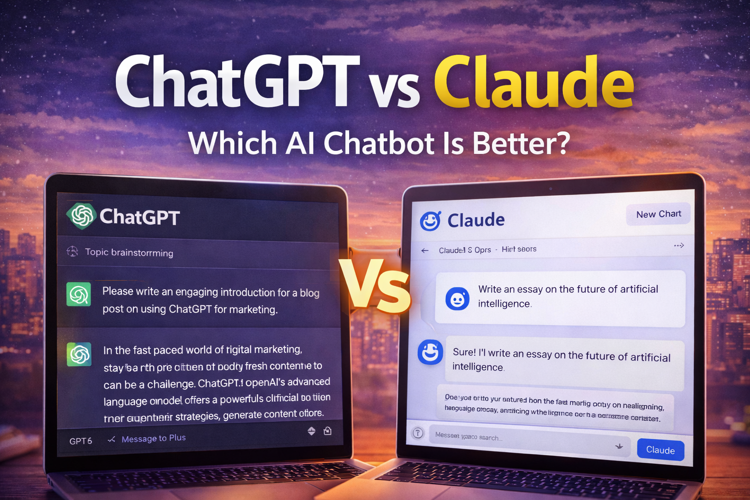 ChatGPT vs Claude: Which AI Chatbot Offers Better Performance?